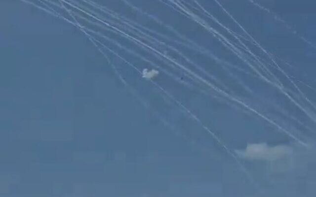 interceptions rockets Hezbollah Israel